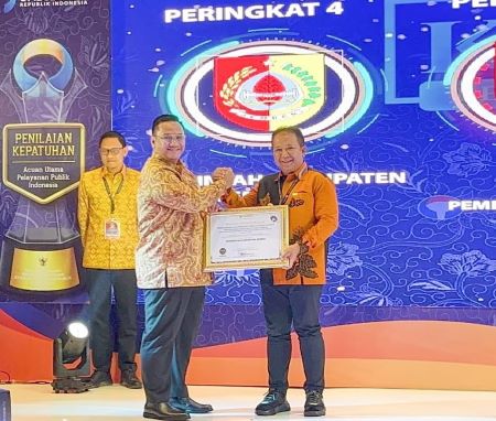 Jember Raih Penghargaan Ombudsman RI Peringkat 4 Nasional dari Sebelumnya Berada di Posisi 300